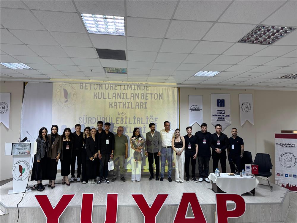 YAPI KİMYASALLARI KONFERANSINA YOĞUN İLGİ