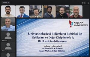 ÜNİVERSİTELERDEKİ BÖLÜMLERİN BİRBİRLERİ İLE ETKİLEŞİMİ VE DİĞER DİSİPLİNLERLE İŞ BİRLİKLERİNİN ARTTIRILMASI